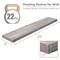 Sorbus 3 Pack Long Floating Shelves for Wall, Large Floating Shelves for Bedroom, Kitchen, Living Room, Bathroom Shelves, Farmhouse Home Decor - 35 x 9 Inch Wall Mounted Floating Shelves for Wall